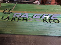 Lot pvc letters - afbeelding 3 van  5