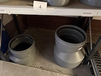 Lot pvc verloopstukken d200/160/400/250/315mm - afbeelding 6 van  6