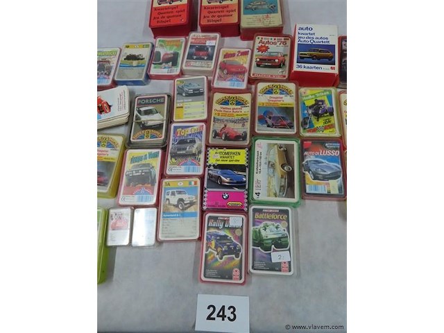 Lot quartetten en losse kaarten - afbeelding 4 van  5