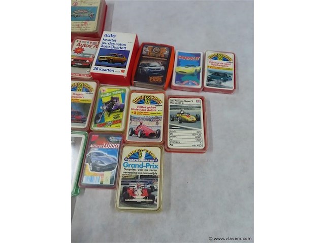 Lot quartetten en losse kaarten - afbeelding 5 van  5