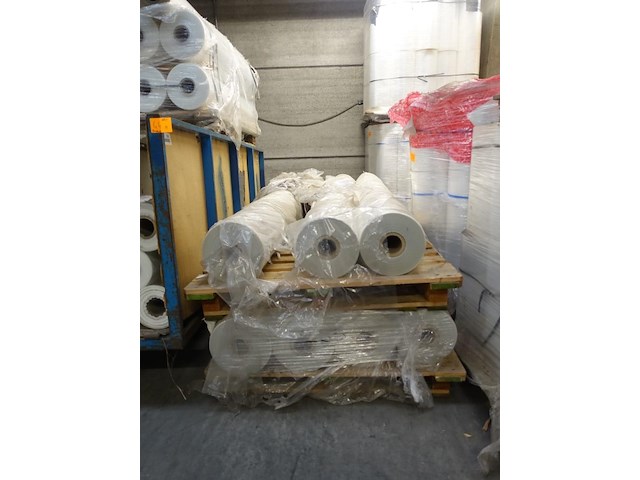 Lot rest plastic folie op rol - afbeelding 1 van  18