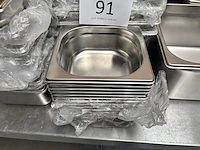 Lot rvs gastronormbakken - afbeelding 4 van  7