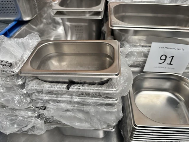Lot rvs gastronormbakken - afbeelding 5 van  7