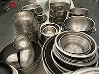 Lot rvs kommen - afbeelding 2 van  10