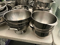 Lot rvs kommen - afbeelding 3 van  10