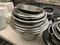 Lot rvs kommen - afbeelding 8 van  10