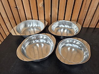 Lot rvs schalen - afbeelding 10 van  12
