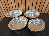 Lot rvs schalen - afbeelding 11 van  12