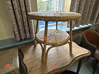 Lot salon tafels/bijzet tafels (5) - afbeelding 3 van  4