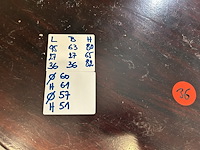 Lot salon tafels/bijzet tafels (5) - afbeelding 4 van  4
