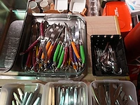 Lot schalen, bestek en keukengerief - afbeelding 5 van  6