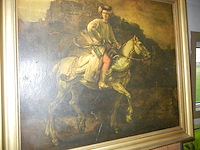 Lot schilderijen 5 stuks - afbeelding 1 van  5