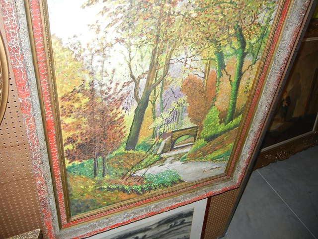 Lot schilderijen 5 stuks - afbeelding 2 van  5