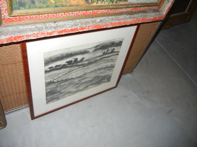 Lot schilderijen 5 stuks - afbeelding 5 van  5