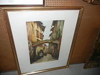 Lot schilderijen 5 stuks - afbeelding 1 van  5