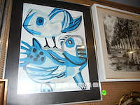 Lot schilderijen 5 stuks - afbeelding 4 van  5