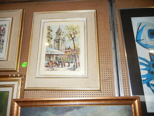 Lot schilderijen 6 stuks - afbeelding 5 van  6