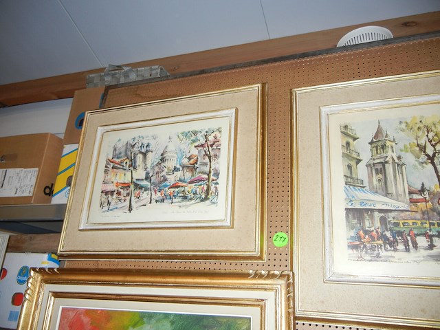 Lot schilderijen 6 stuks - afbeelding 6 van  6