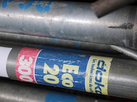 Lot schoren, doka, eco 20, 300cm, in metalen rek - afbeelding 2 van  3