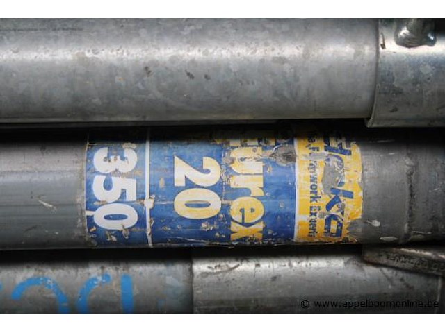 Lot schoren eurex, 20 350, met voetplaten - afbeelding 2 van  3