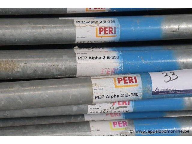 Lot schoren, peri, pep alpha-2 b-350 - afbeelding 2 van  3
