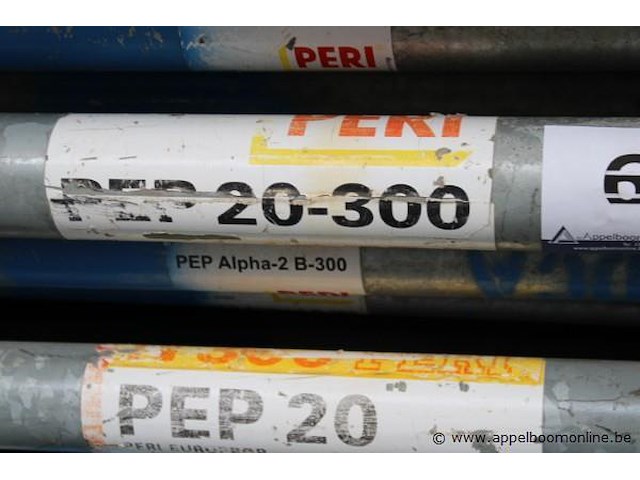 Lot schoren peri, type pep 20 en pep 20-300 - afbeelding 2 van  3