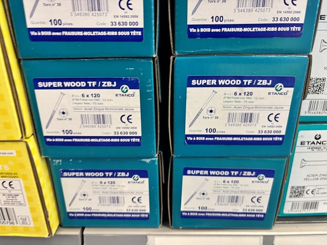 Lot schroeven w.o. super wood & pgb - afbeelding 3 van  6