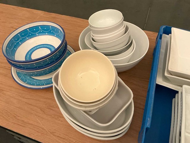 Lot serveerschalen en kommen - afbeelding 3 van  4