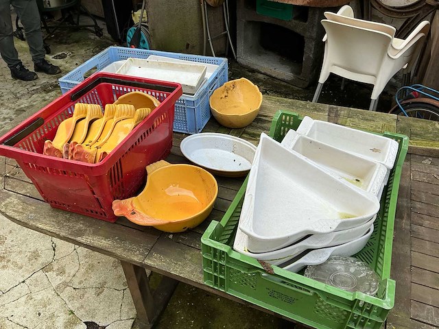 Lot serveerschalen - afbeelding 1 van  4