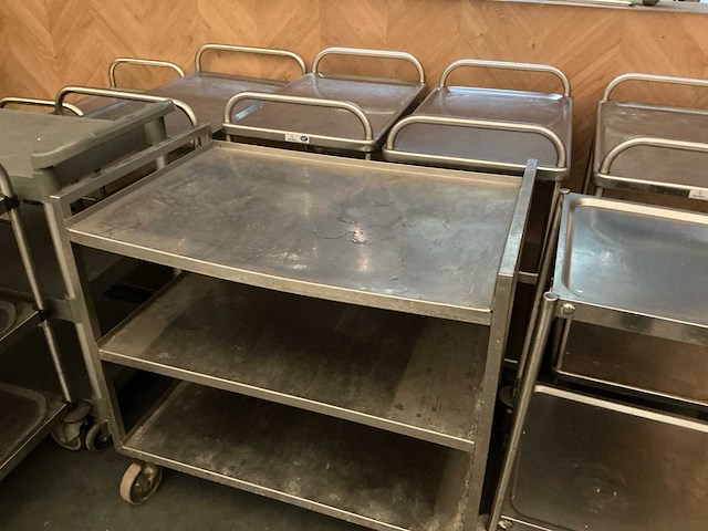 Lot serveerwagens (9x) - afbeelding 3 van  5