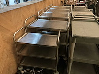 Lot serveerwagens (9x) - afbeelding 5 van  5