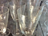 Lot servies divers gegraveerd - afbeelding 3 van  3