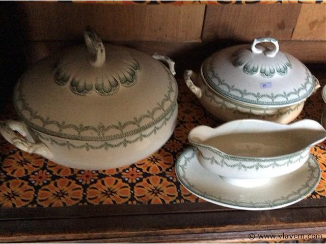 Lot servies - afbeelding 2 van  3