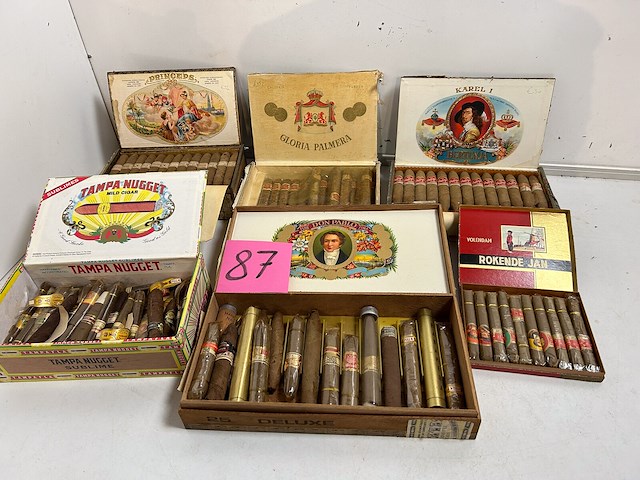 Lot sigaren 6 dozen - afbeelding 1 van  2