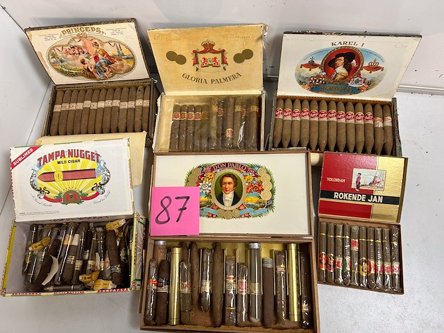 Lot sigaren 7 dozen - afbeelding 2 van  2