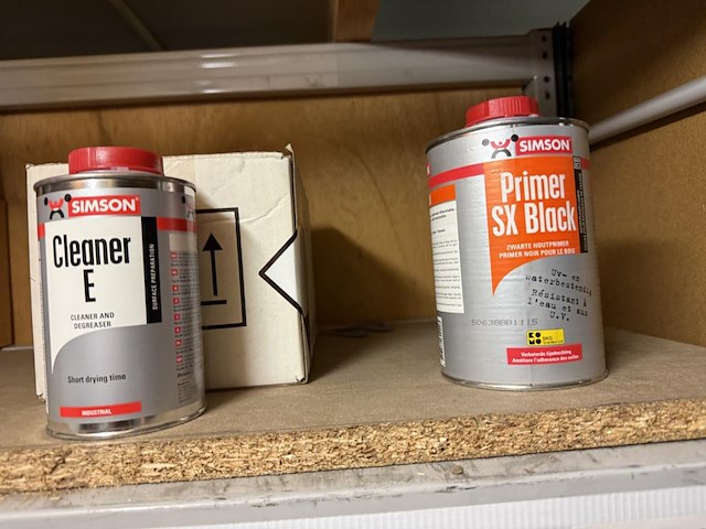 Lot simson prep m / primer sx black / cleaner e / anti-lek & aqua blocker - afbeelding 3 van  14