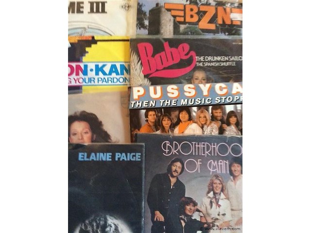 Lot singles - afbeelding 2 van  3