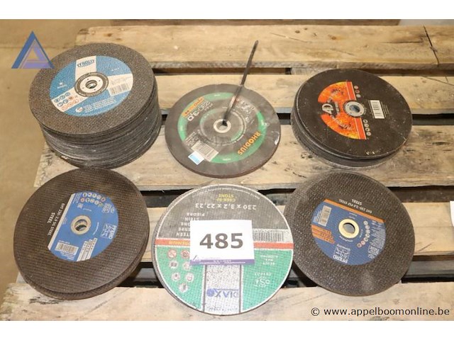 Lot slijpschijven - voor metaal en steen - afbeelding 1 van  6