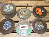 Lot slijpschijven - voor metaal en steen - afbeelding 1 van  6