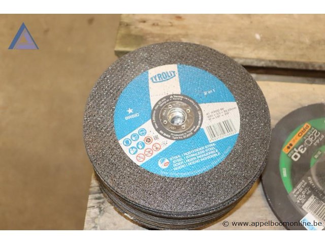 Lot slijpschijven - voor metaal en steen - afbeelding 2 van  6