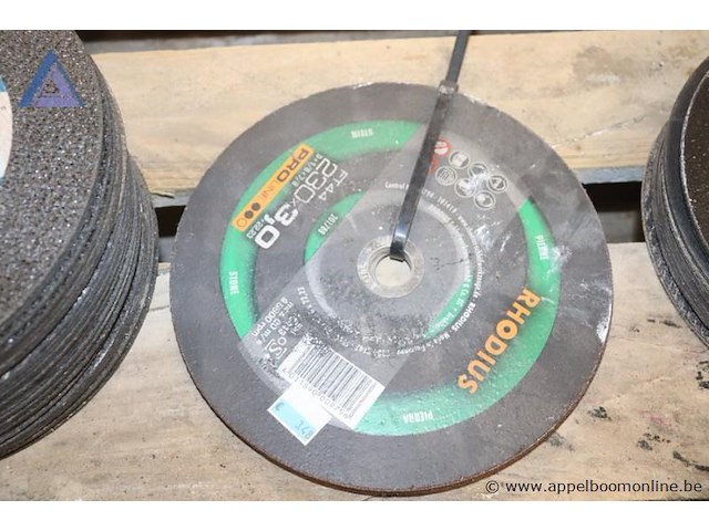 Lot slijpschijven - voor metaal en steen - afbeelding 3 van  6
