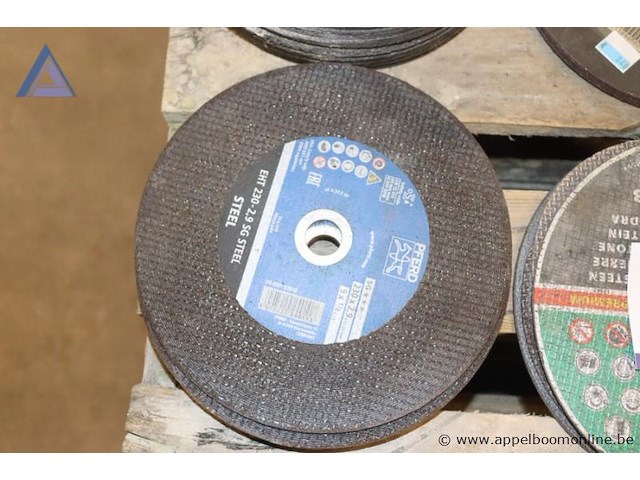 Lot slijpschijven - voor metaal en steen - afbeelding 6 van  6