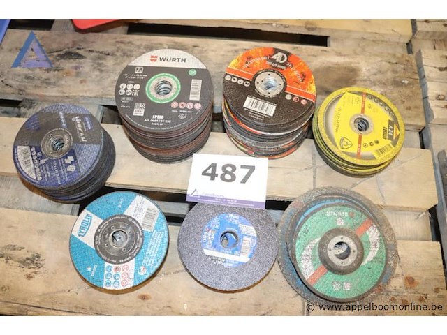 Lot slijpschijven - wurth - speed art. 0664 131 380 - afbeelding 1 van  6