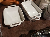 Lot soepborden, pannetjes, ovenschotels, royco onderzetters + kurkentrekker - afbeelding 4 van  11