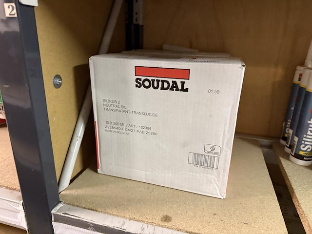 Lot soudal silirub 2 + kitpistolen - afbeelding 8 van  11
