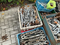 Lot spanners en d sluitingen overige aannemersmateriaal - afbeelding 2 van  8