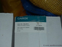 Lot stalen luchttoevoerkleppen, wo. cairox, sva 100 - ral9016, art a06121c100000 - afbeelding 2 van  4