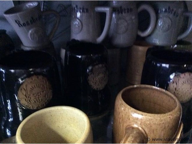 Lot stenen bierkruiken - afbeelding 2 van  4