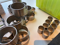 Lot stevige inox keuken ringen