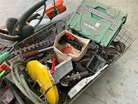 Lot: stihl /metabo heggenscharen + onderdelen overig bos- en tuingereedschap - afbeelding 4 van  8